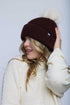 Snowflake-Lined Beanie